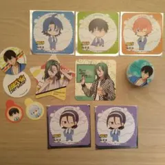 弱虫ペダル　極楽湯コラボ　マンハッタンロールアイスクリームコラボ　ステッカー