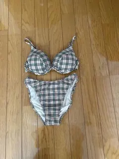 BURBERRY バーバリー ブルーレーベル 水着 ビキニ 3点セット BURBERRY バーバリー ブルーレーベル 水着 ビキニ 3点セットバッグ付き