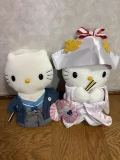 希少 ハローキティ ダニエル ぬいぐるみ 2体セット