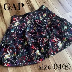 レディース GAP 花柄プリントフレアミニスカート