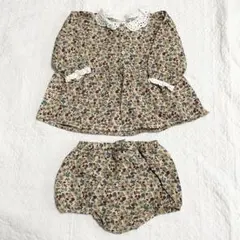 tete a tete 長袖ブラウス&ブルマ セットアップ（80cm）