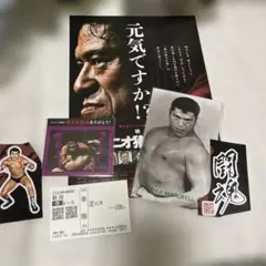 希少!! パトリオット 直筆サイン色紙 全日本プロレス 売店販売品 WWE