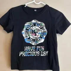140サイズ カラフルプリント Tシャツ