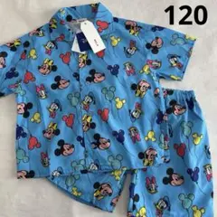 しまむら　RELA リラ　ミッキーマウス　セットアップ　セトア　シャツ　半ズボン