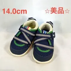 【美品】イフミー IFME 14.0㎝　スニーカー　男の子　キッズ　ネイビー