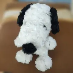 スヌーピー ぬいぐるみ 赤いリボン