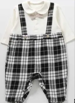 アプレレクール サスペンダー風ロンパース 70cm