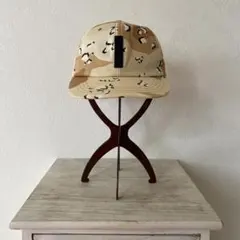 美品FULL-BK シリコンタグ カモフラージュ柄キャップのサムネイル