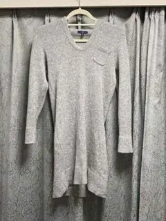 美品♡ gap ニットワンピース ライトグレー