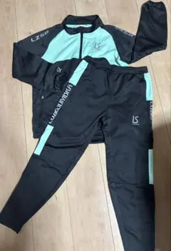 LUZeSOMBRA ジャージ上下セット160 ブラック/ミント