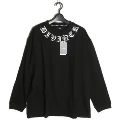 新品 DIVINER Circular Neck Logo L/TEE ロゴ刺繍のサムネイル
