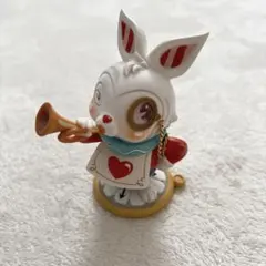 ディズニー ふしぎの国のアリス 白うさぎ フィギュア 眼鏡スタンド