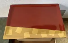 新品未使用】高岡漆器 内島正雄作 お盆 工芸品 楕円形 漆器 - メルカリ