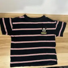 futafuta ミッキー ボーダー Tシャツ 100のサムネイル