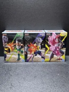 HUNTER×HUNTER フィギュア　G.I.編　ゴン　キルア　ヒソカ　３体