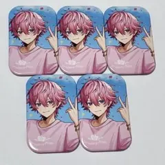 STPRfamilyランダムスクエア缶バッジ すとぷり さとみくん