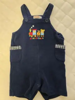 MIKIHOUSE ネイビー ロンパース