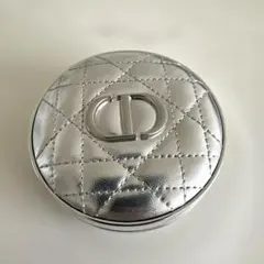 クリスチャンディオール ザフォエバー シルバー コンパクトケースのみ ミラー付き