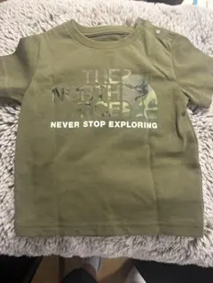 THE NORTH FACE キッズ Tシャツ カーキ　80cmのサムネイル