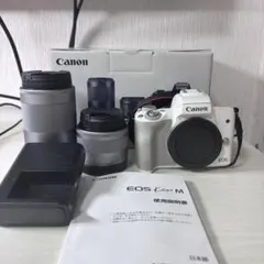 Canon　ミラーレス一眼カメラ　EOS kiss M　ダブルズームキット CANON EOS Kiss M ダブルズームキット 価格比較 - 価格.com