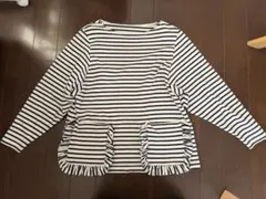 ボーダー カットソー フリル ポケット ZARA ニコアンド チャオパニックのサムネイル