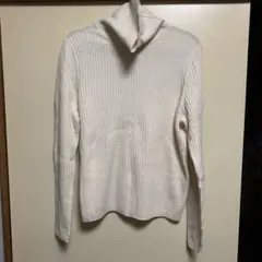 GAP アイボリー タートルネックセーター XL