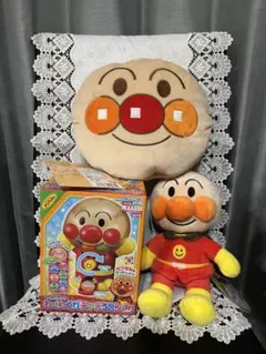 それゆけ！アンパンマン　ぬいぐるみ　毛布　ガチャころりん　3点セット　まとめ売り