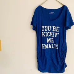 Motherhood Maternity 青 半袖 チュニック Tシャツ M