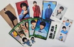 佐野晶哉 切り抜き ステッカー カードゲーム チェキ KAMIGATABOYZ