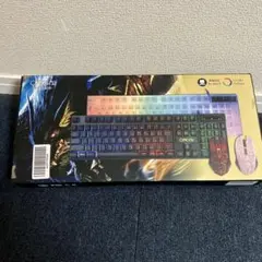 CHONCHOW RGBバックライト キーボード・マウスセット