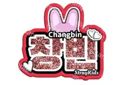 Stray Kids Changbin ネームボード スキズ チャンビン