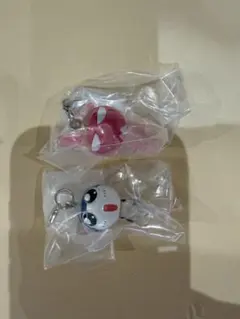 カプセルトイ 2個セット　タママ二等兵　ギロロ　ケロロ軍曹　めじるし