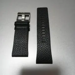 DIESEL メンズ 腕時計用 レザーベルト ブラック 28mm 純正品のサムネイル