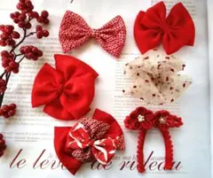 【198】七五三ヘッドドレス　つまみ細工髪飾り和装髪飾り　着物リメイク