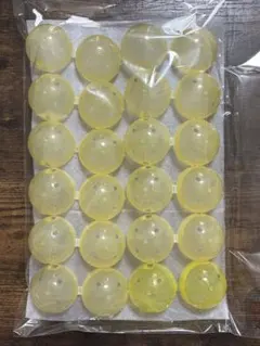 ガチャガチャ★空カプセル★ノンセパレート★12個セット★薄い黄色