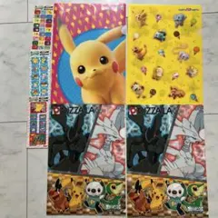 ポケモン コラボ サーティワン ピザーラ クリアファイル セット おまけ シール