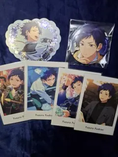 あんスタ 伏見弓弦 缶バッジ ぱしゃっつ セット売り