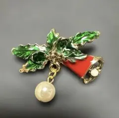 【レトロ・アンティーク・ヴィンテージ 】クリスマス ブローチ