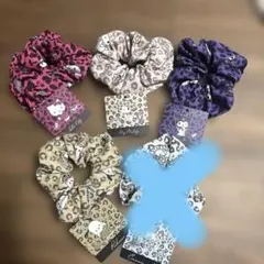 サンリオキャラクターズ　シュシュ　4個セット