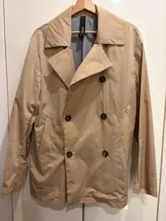 《週末限定セール》hevo オルトリーニ　ダブルブレスト ショートトレンチコートのサムネイル