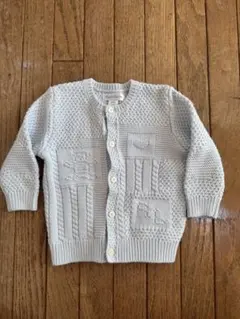 Ralph Lauren ライトブルー カーディガン 9-12M