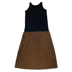 美品 BEAMS HEART ノースリーブ ロングワンピース