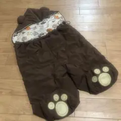 カステルバジャック くまさん 防寒ケープ フットマフ おくるみ 0歳1歳