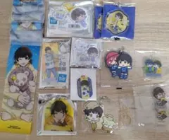 蜂楽廻　キーホルダー　サンリオ　一休み　カプセルラバーマスコット　ブルーロック