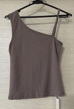 【Lサイズ】GRL ワンショルダーリブトップスのサムネイル