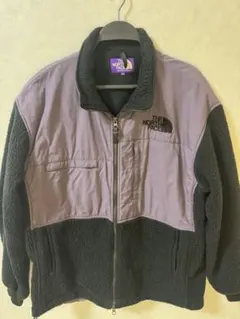 THE NORTH FACE フリースジャケット Lサイズ ブラック/パープル