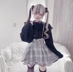 MARS オフロールシャギーニットトップス ブラック