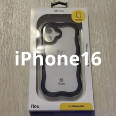 未使用／未開封iface iPhone16 flou ケース ブラック カバー