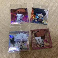 HUNTER×HUNTER シール ウエハーススーパーレアキルア含む4枚セット
