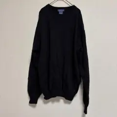 Faconnable ファソナブル ニット セーター 長袖 L ブラック 美品